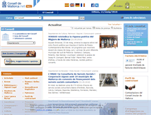 Tablet Screenshot of conselldemallorca.info